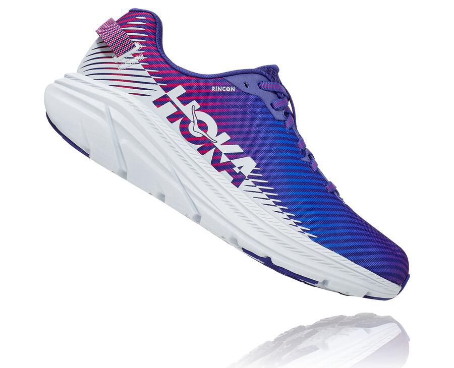 Hoka One One Løbesko Dame - Rincon 2 - Blå/Hvide - 782149KAT